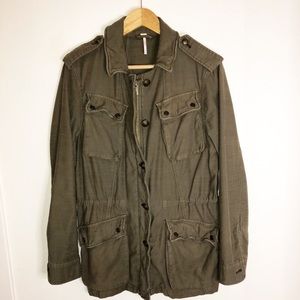 Free People Cargo Jacket